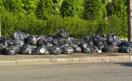 Recycling process for junk materials